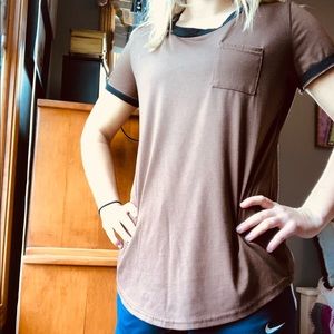 Qearel Neutral Brown T-Shirt